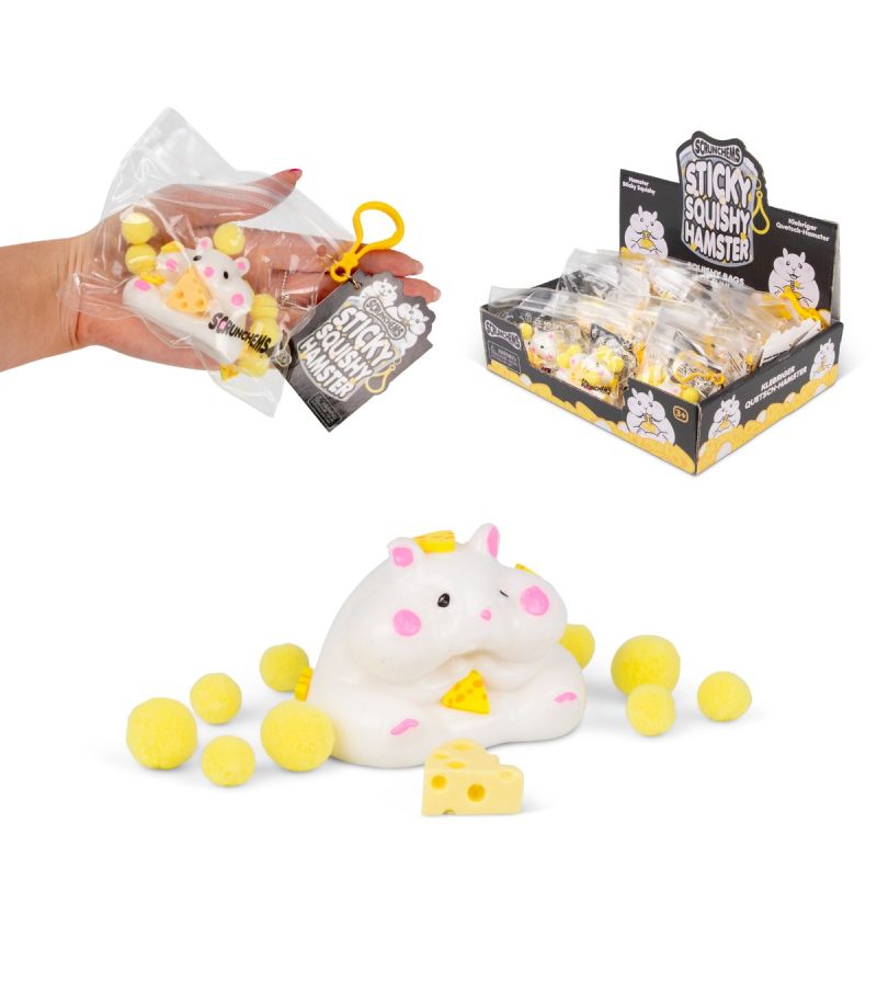 Scrumchems Sticky Squishy Hamster Fidget Sensory Toy