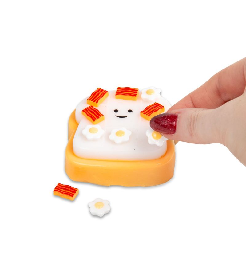 Scrunchem Sticky Tic Tac Toast Fidget Toy Pendent