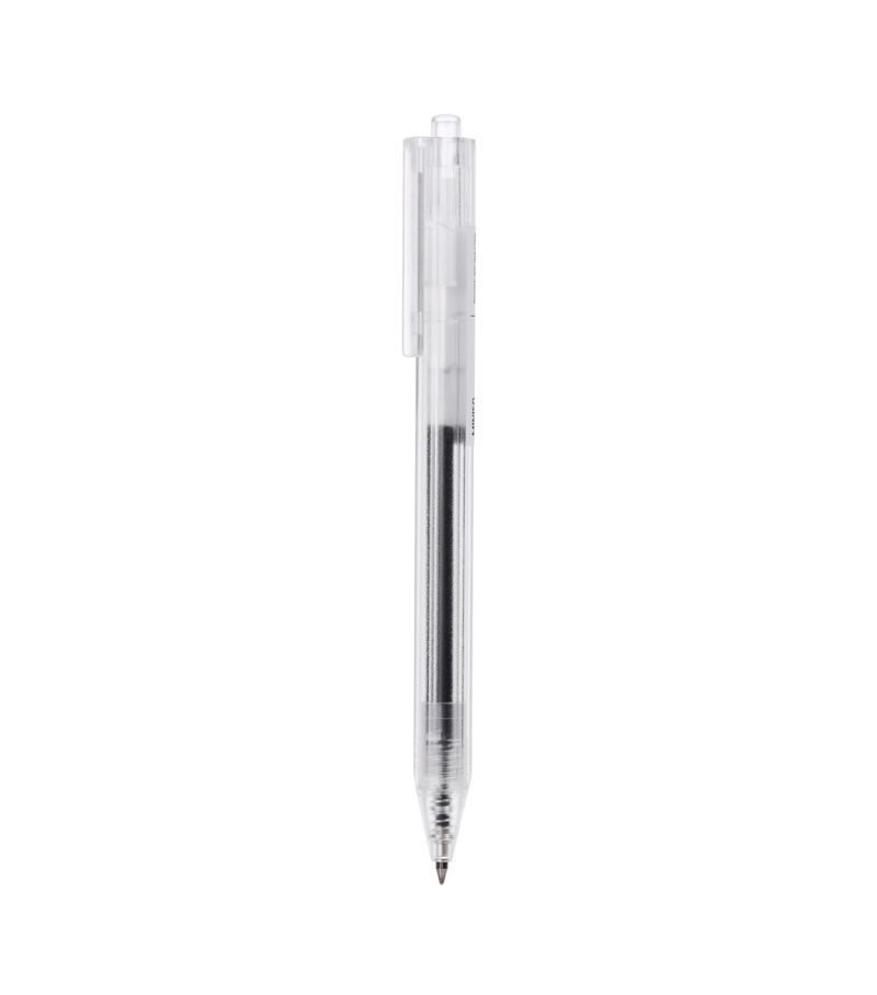 MINISO Hexagonal White Barrel Sign 0.5mm Black Pen