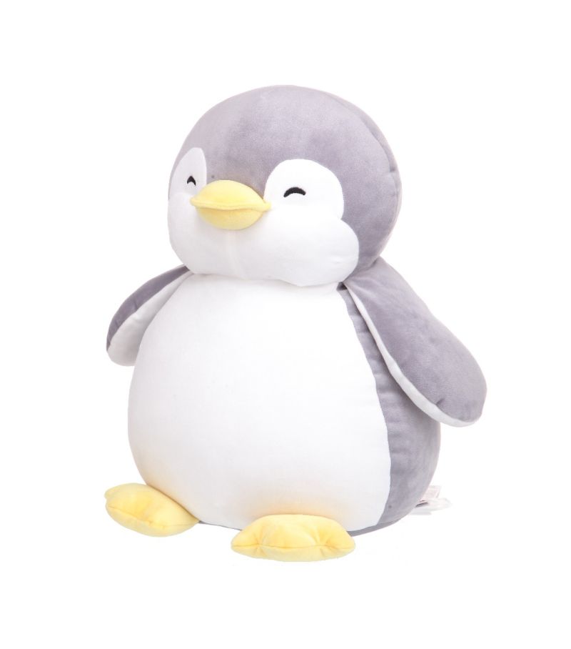 Mini Family PenPen Large 48cm Penguin Grey Plush Soft Toy