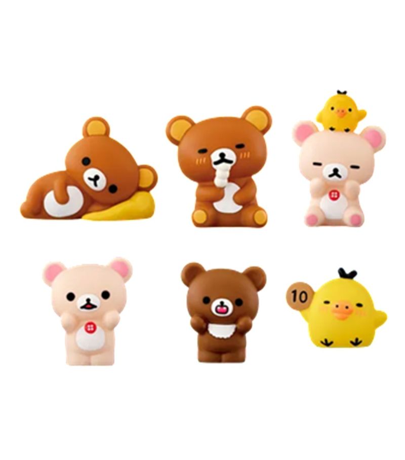Bandai Rilakkuma Friends Series 1 Soft Vinyl Figure Blind Box