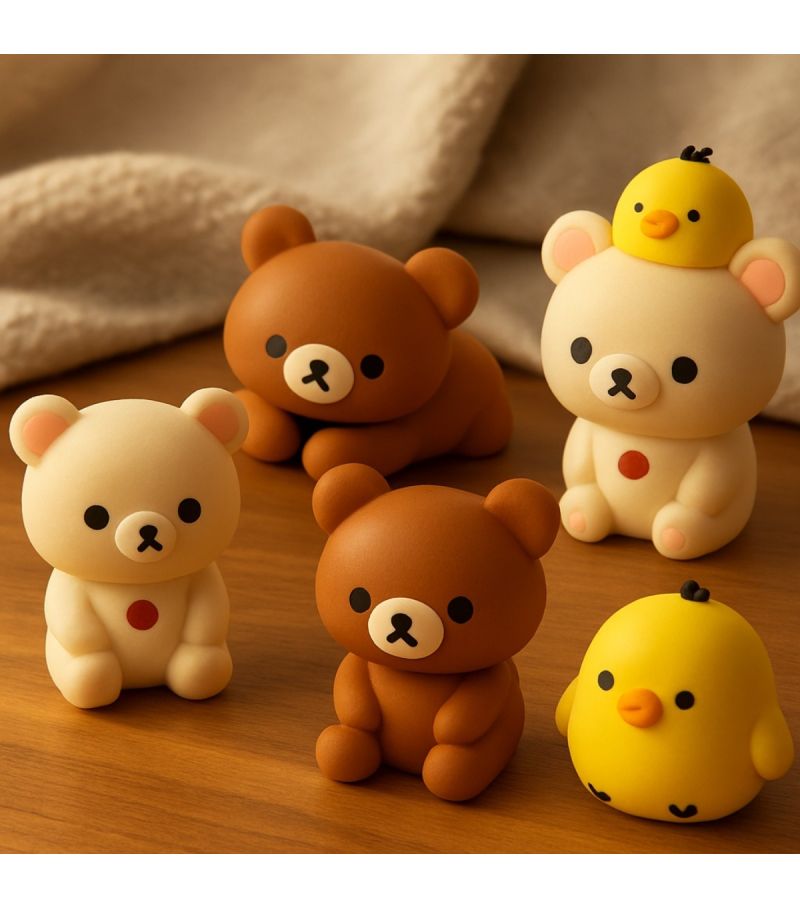 Bandai Rilakkuma Friends Series 1 Soft Vinyl Figure Blind Box