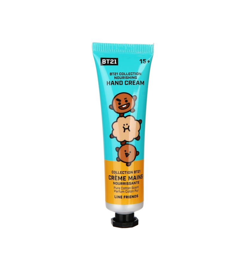 BT21 Collection Nourishing Hand Cream Pure Cotton Scent