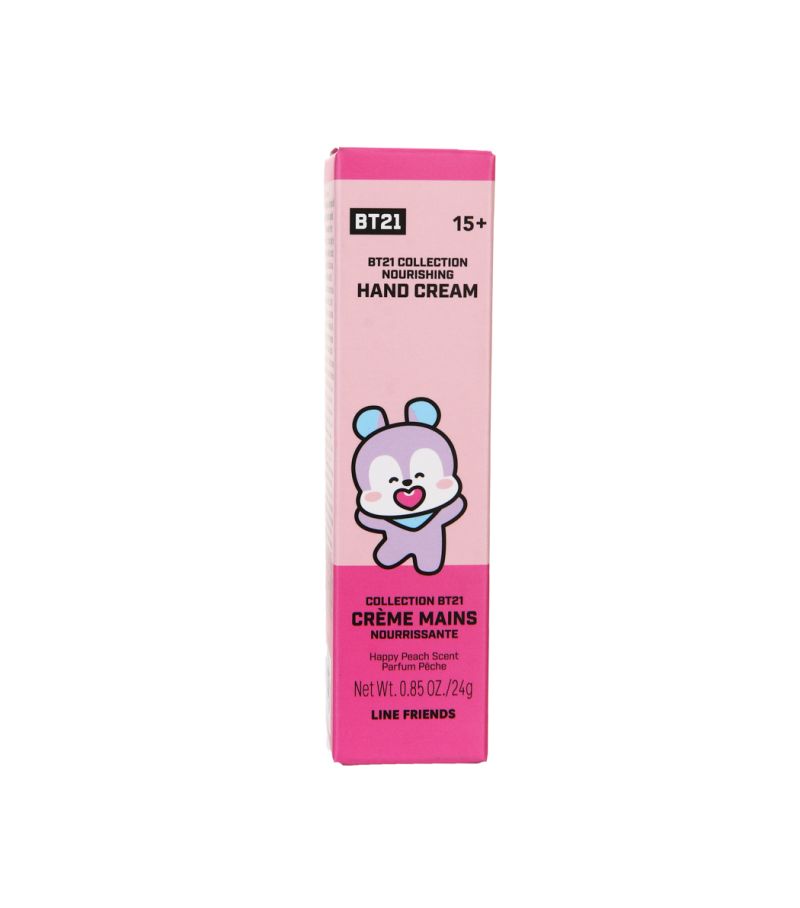 BT21 Collection Nourishing Hand Cream Happy Peach Scent