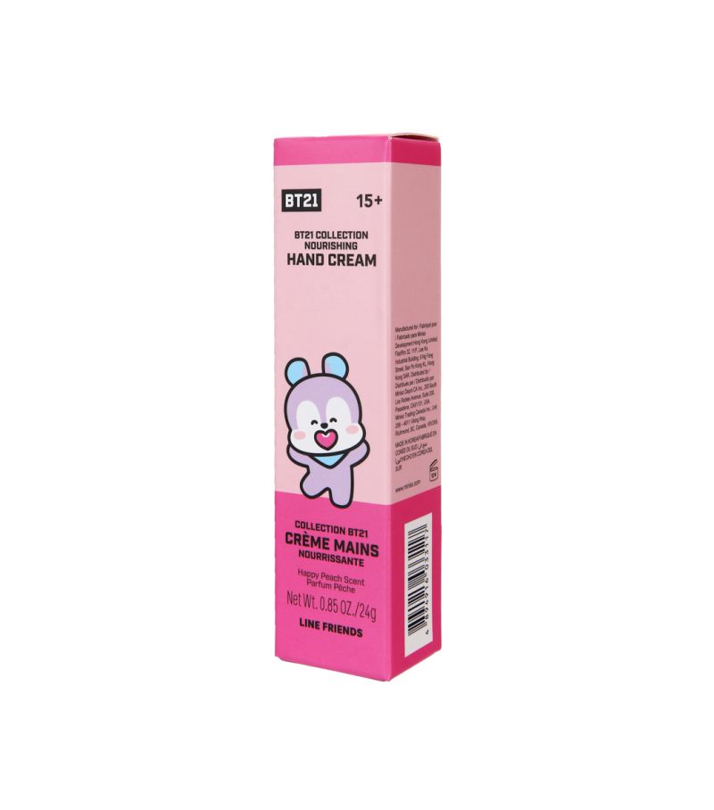 BT21 Collection Nourishing Hand Cream Happy Peach Scent