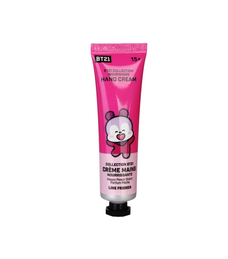 BT21 Collection Nourishing Hand Cream Happy Peach Scent