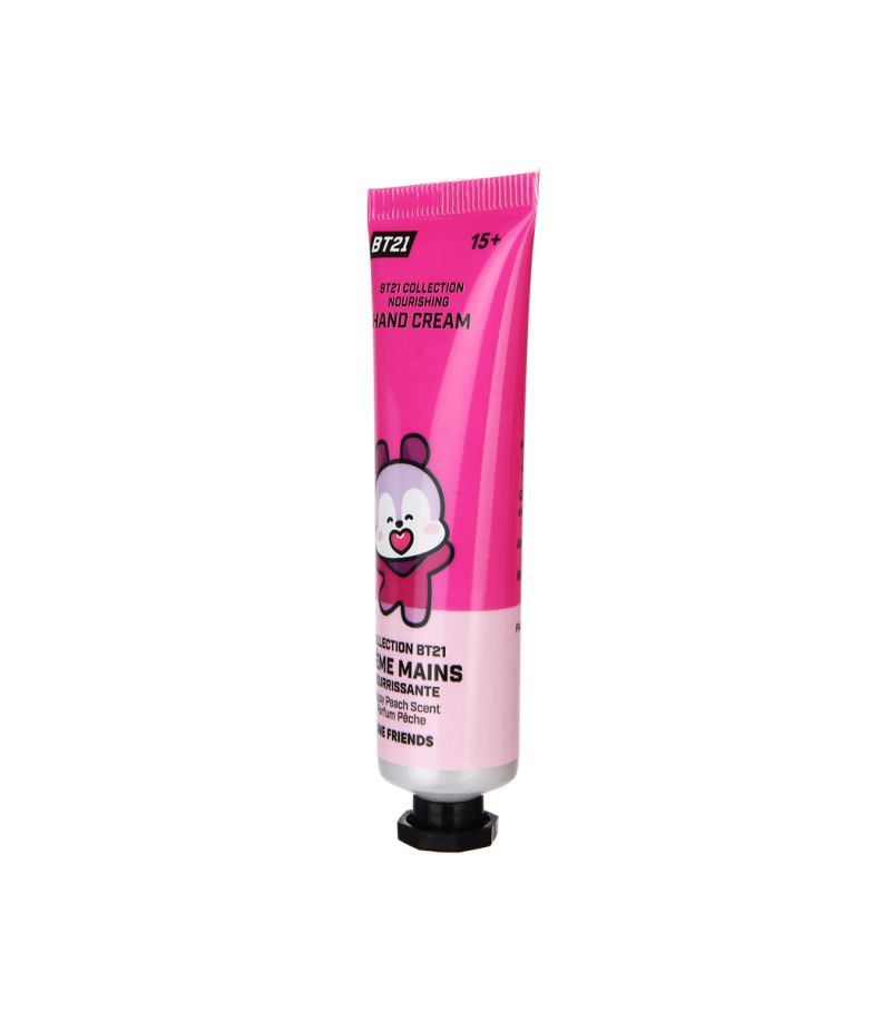 BT21 Collection Nourishing Hand Cream Happy Peach Scent