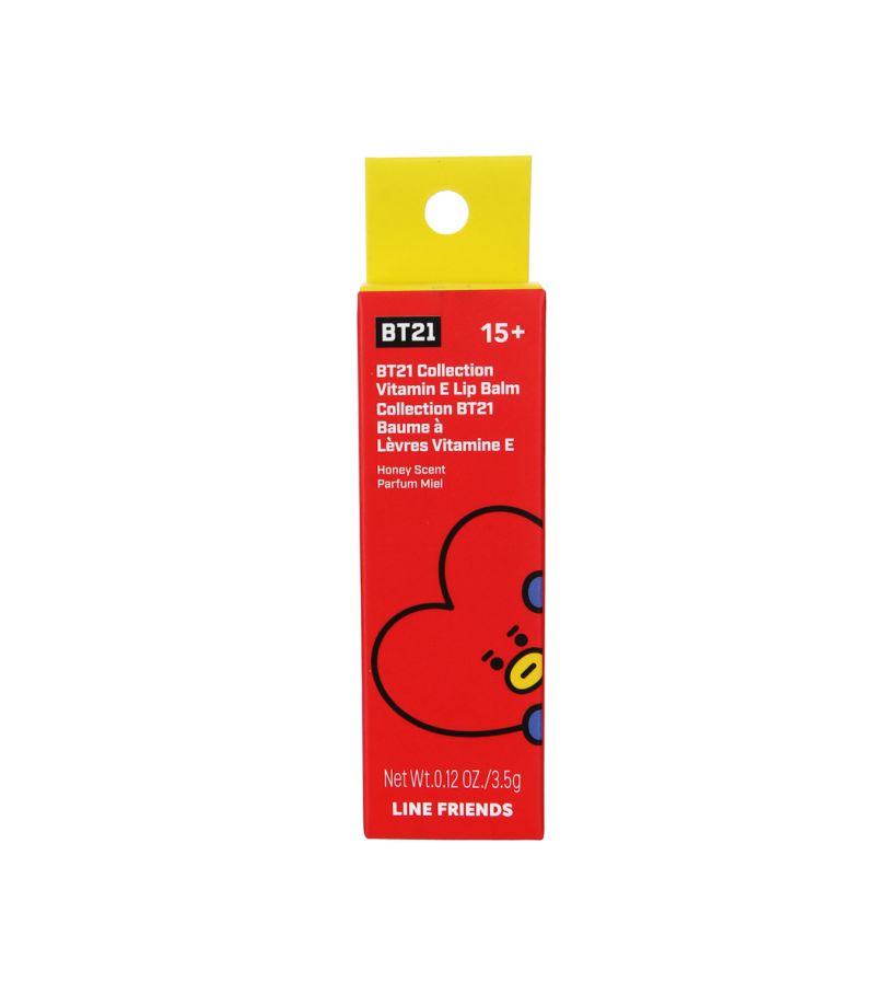 BT21 Collection Vitamin E Lip Balm Honey Scent