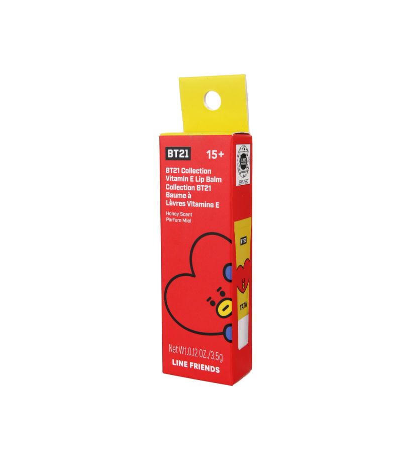 BT21 Collection Vitamin E Lip Balm Honey Scent