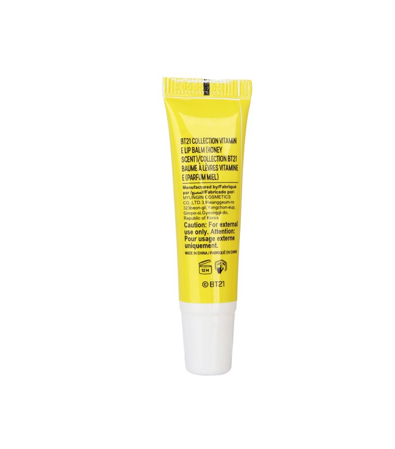 BT21 Collection Vitamin E Lip Balm Honey Scent