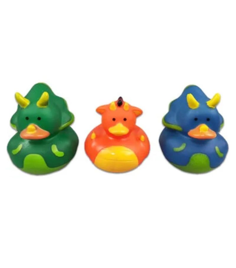 Dinosaur Rubber Ducks Set Of 3
