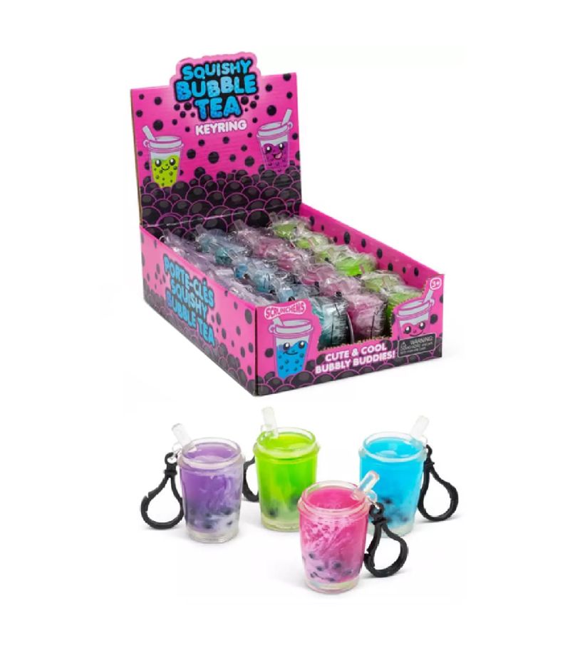 Scrunchems Bubble Tea Keychain (Assorted Colours)