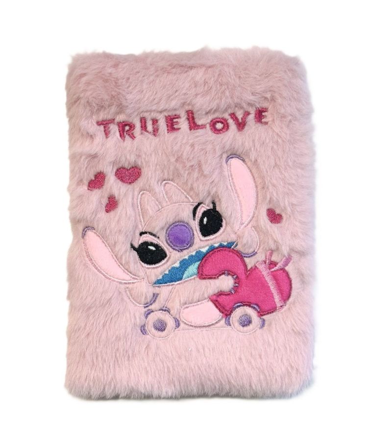 Disney Stitch Collection True Love Angel Plush Hardcover Book