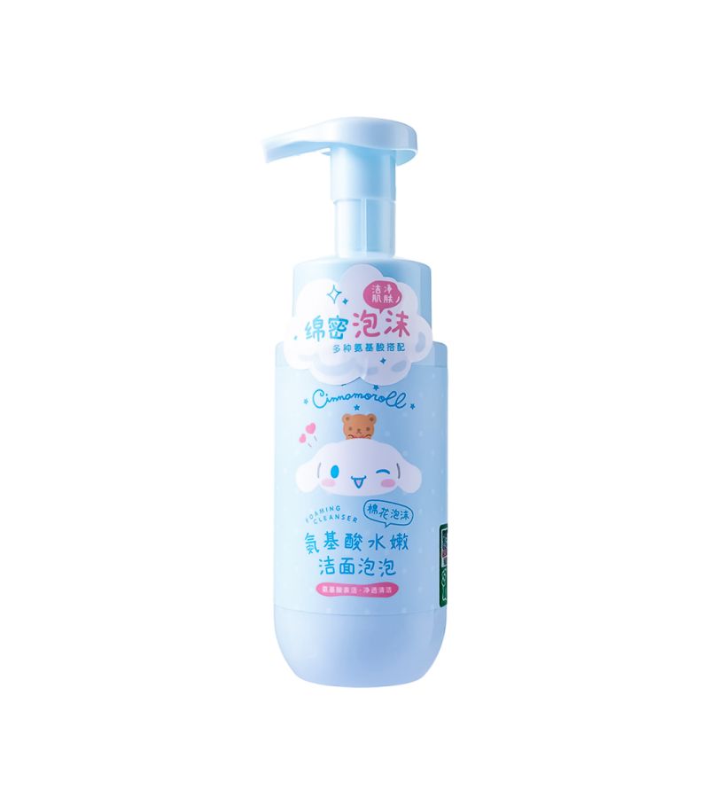 Cinnamoroll Hydrating Amino Acid Foaming Facial Cleanser