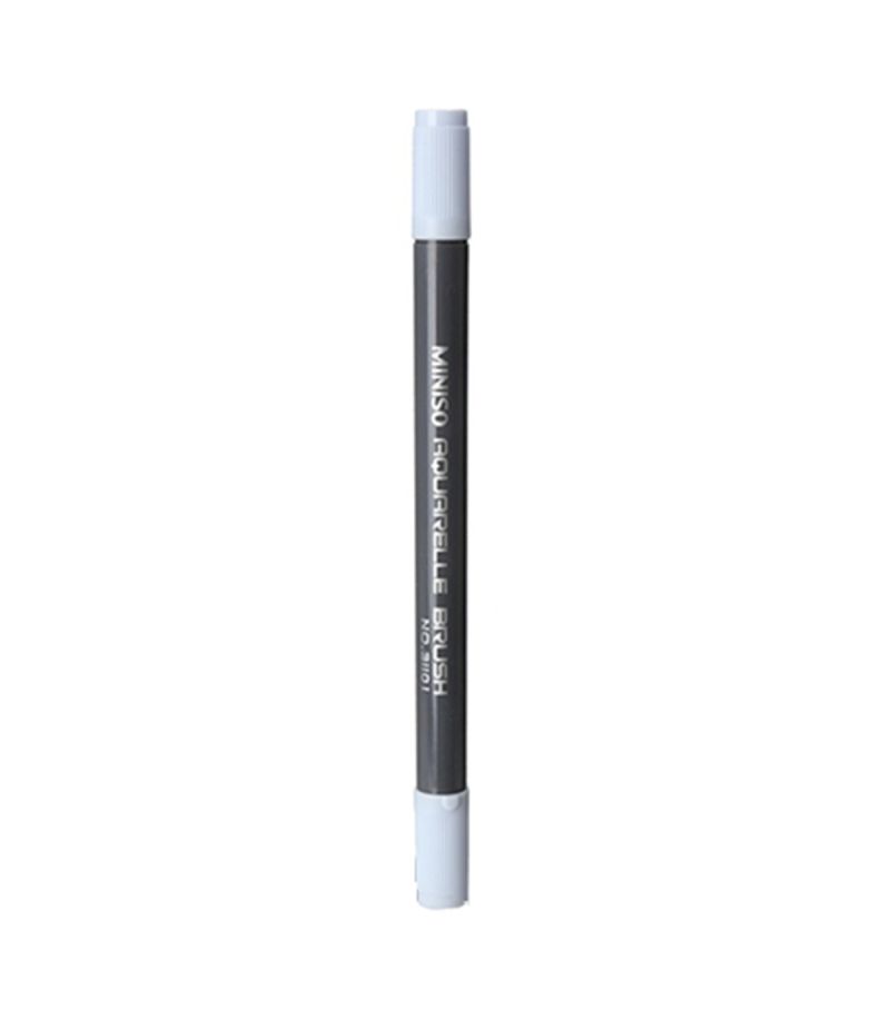 MINISO Aquarelle Dual Tip Black Marker Pen 