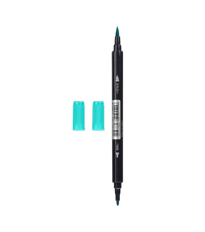 MINISO Double Headed Mint Green Coloured Marker Pen