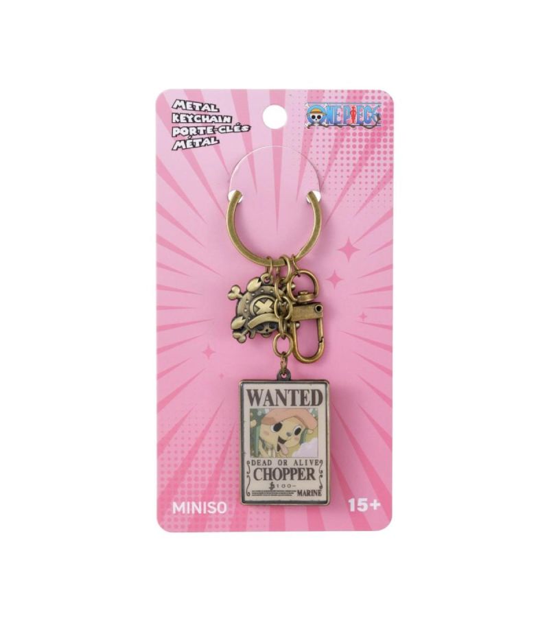 One Piece Classic Collection Metal Keychain (Assorted Characters)