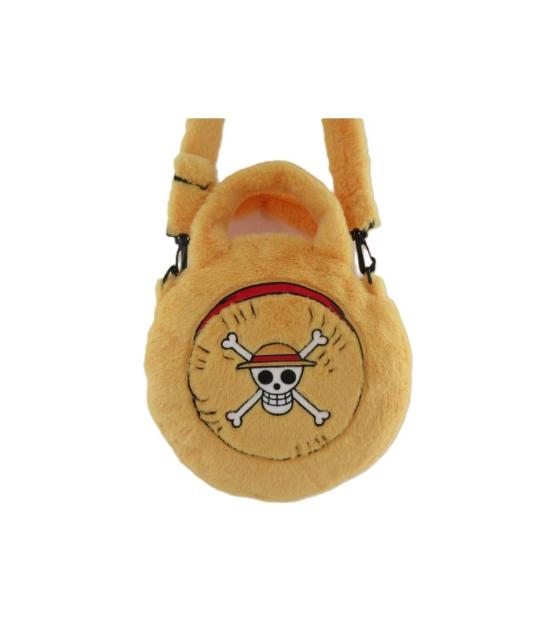 One Piece Classic Collection Straw Hat Plush Shoulder Bag