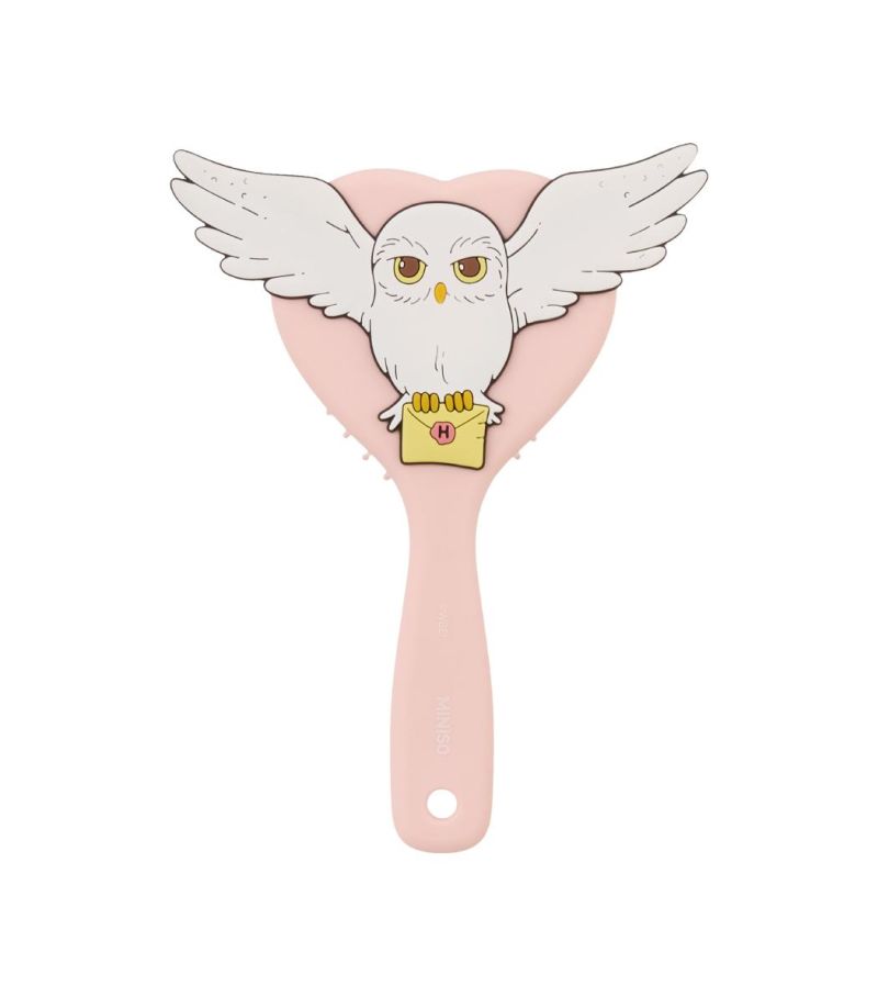Harry Potter Collection Hedwig Heart Paddle Brush