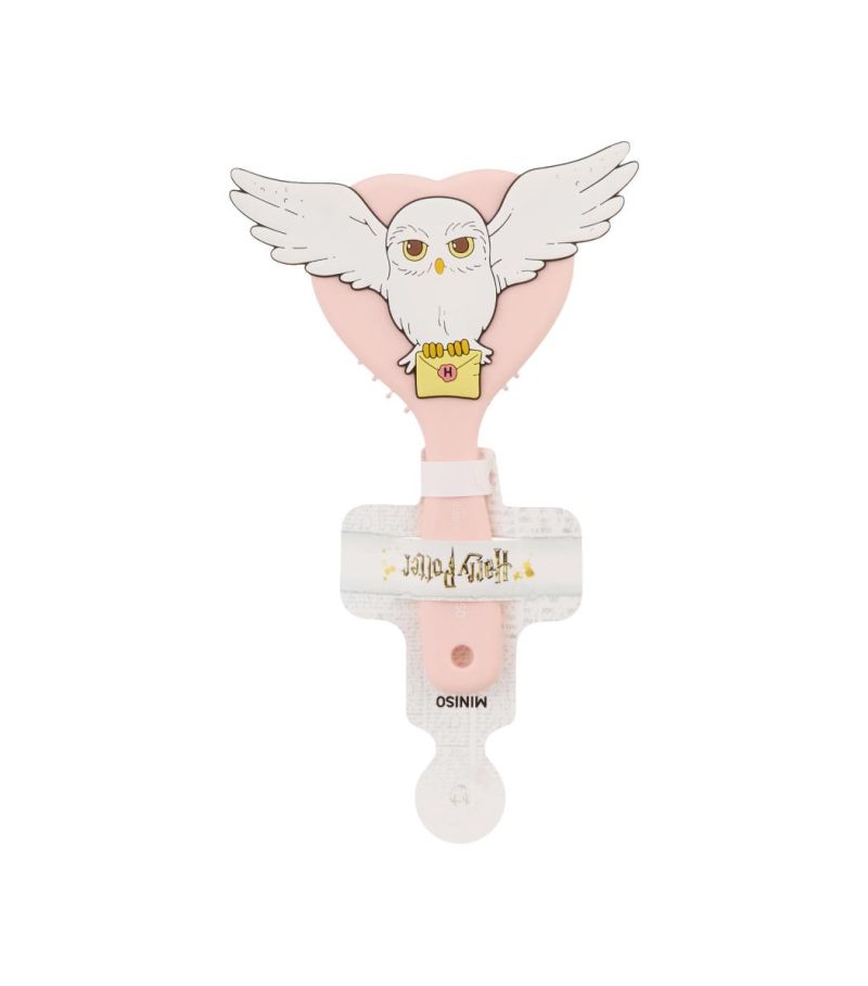 Harry Potter Collection Hedwig Heart Paddle Brush