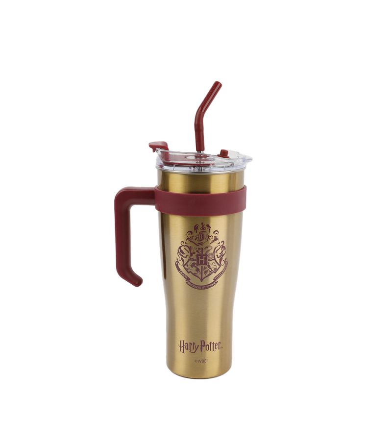 Harry Potter Gold Single Wall Steel Tumbler With Handle 1.6l