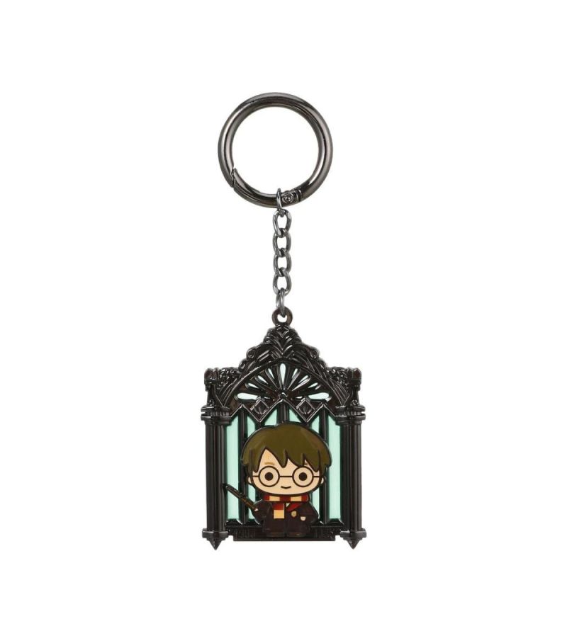 Harry Potter Double-Layer Metal Keychain (Assorted)