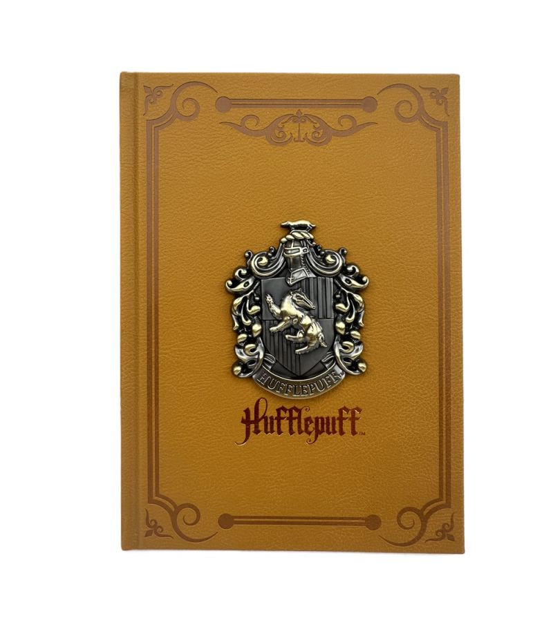 Harry Potter Hufflepuff A5 PU Embossment Hardcover Book (96 Sheets)
