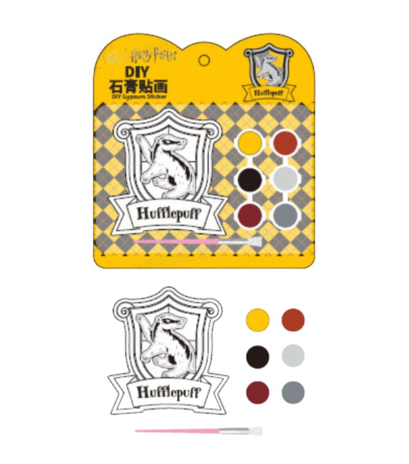 Harry Potter Colouring Plaster Refrigerator Magnet (2 Assorted Colours)