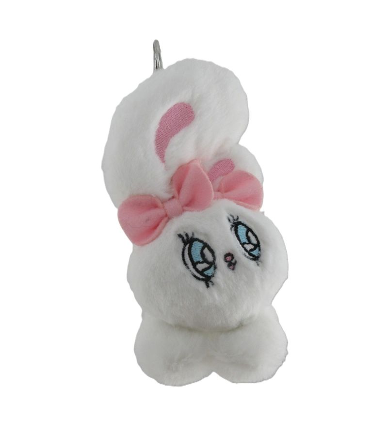 Esther Bunny 3.5 Inch Lying Down Plush Pendant
