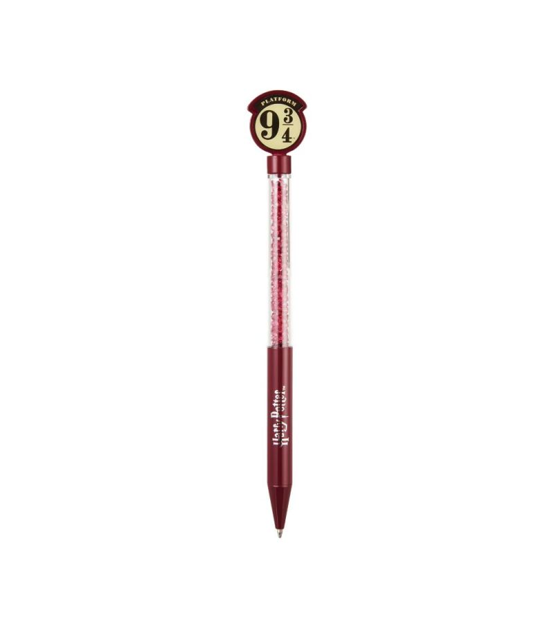 Harry Potter Platform 9 3/4 Metal Figure Black Ballpoint Pen