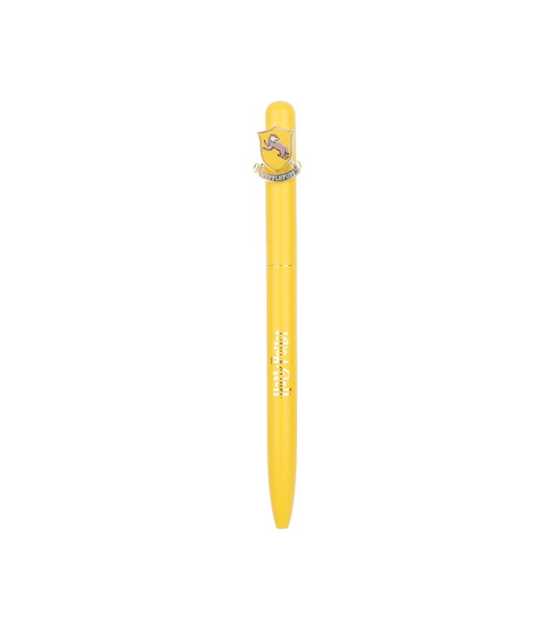 Harry Potter Hufflepuff Black Metal Ballpoint Pen