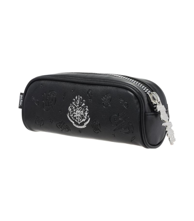 Harry Potter Black Embossed Gold Stampig Stationery Case