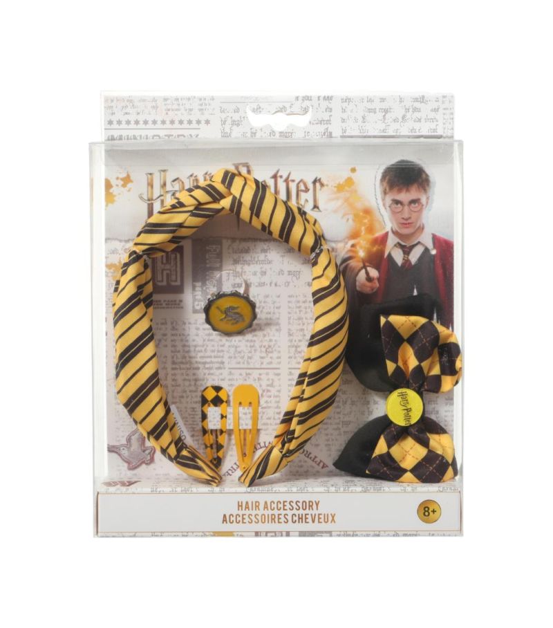 Harry Potter Hair Accessories Set 5 pcs (Hufflepuff)