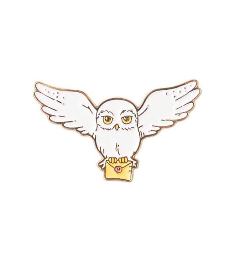 Harry Potter Hedwig & Golden Snitch Badges
