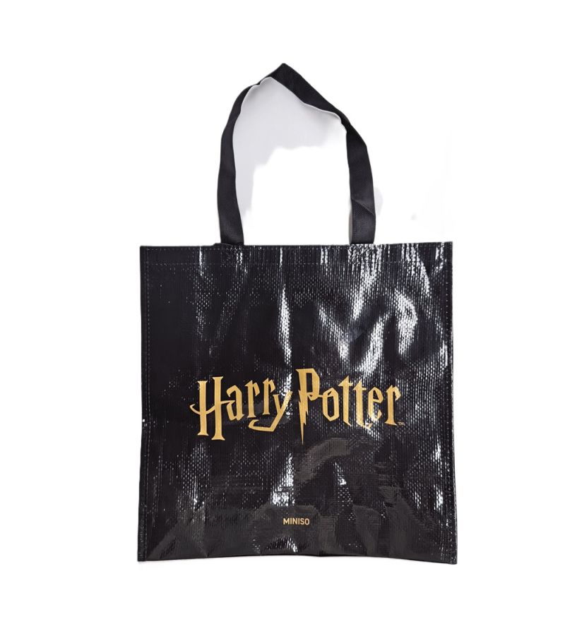 Harry Potter Black & Gold Shopping Bag