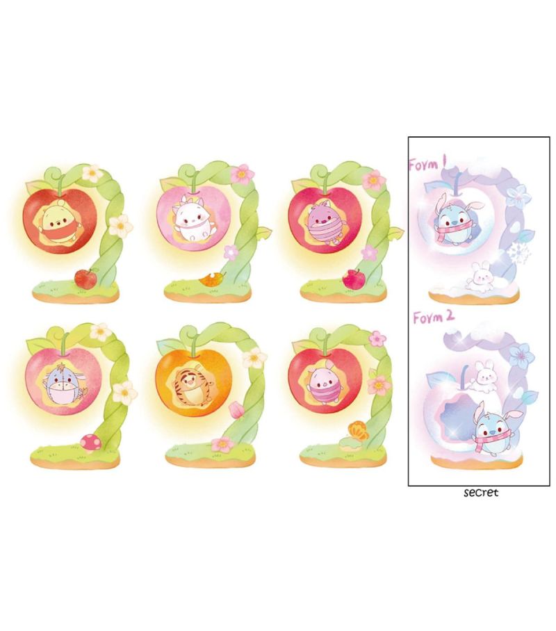 Disney Ufufy Colllection Apple Fairyland Figure Surprise Blind Box 