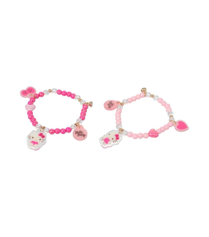 Sanrio Hello Kitty Pink Collection Hair Ties 2 Pieces