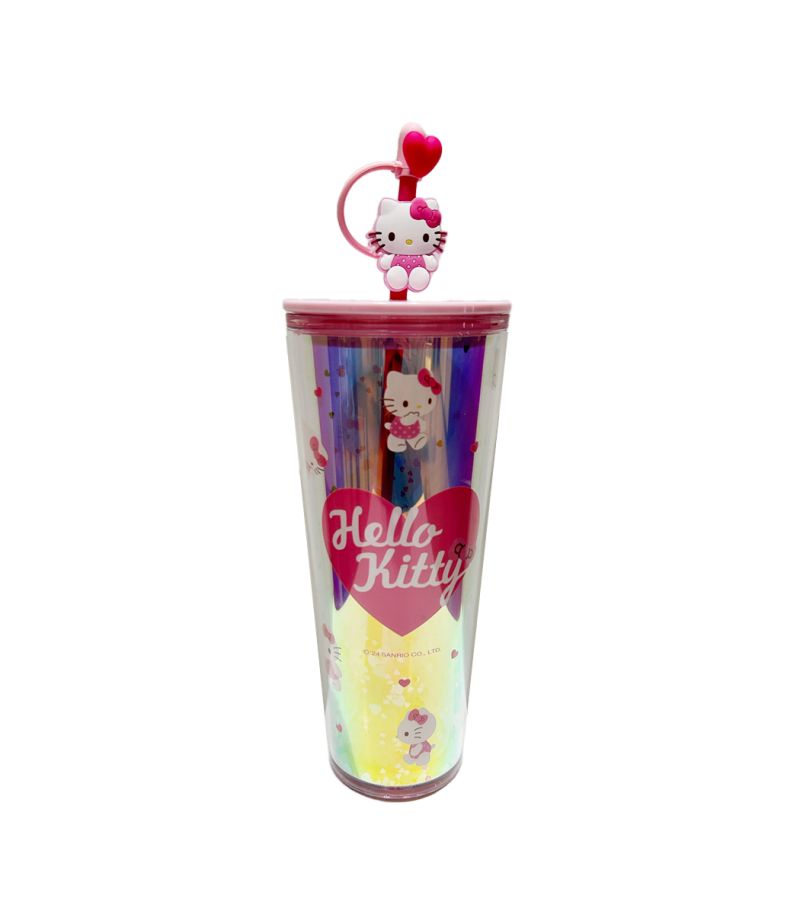 Sanrio Hello Kitty & Friends Pink Collection Double Wall Plastic Tumbler 800ml