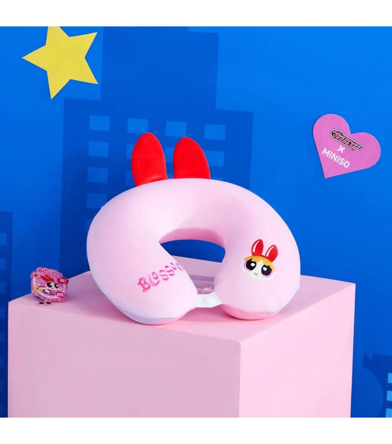 The Powerpuff Girls Blossom Memory Foam Neck Pillow