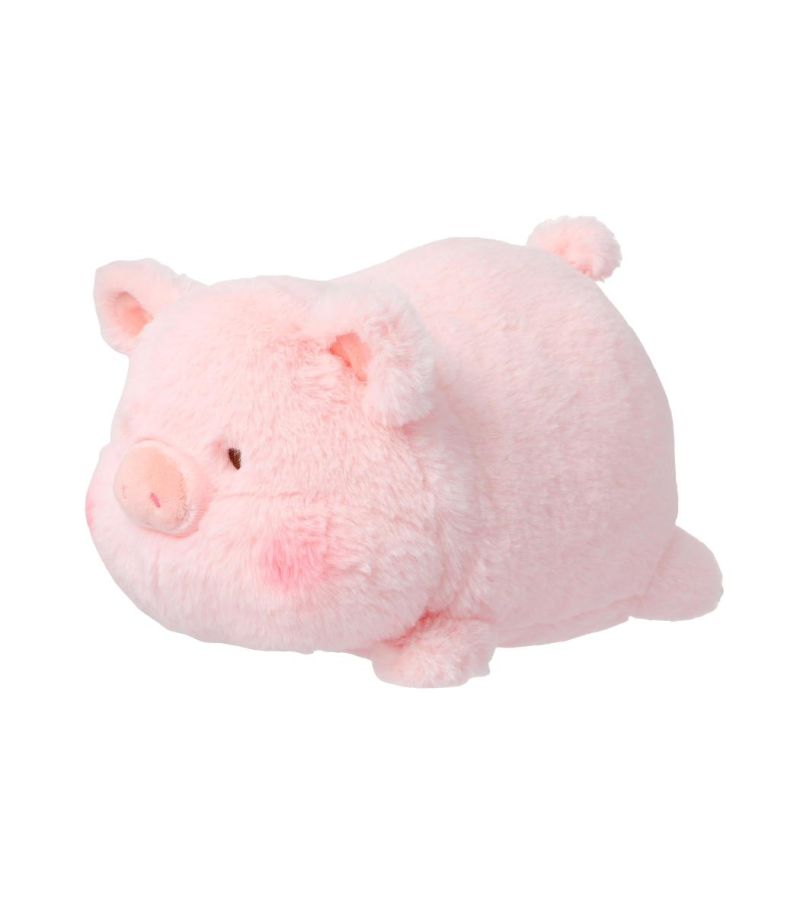 LuLu the Piggy Collection 10 Inch Lying Plush Soft Toy
