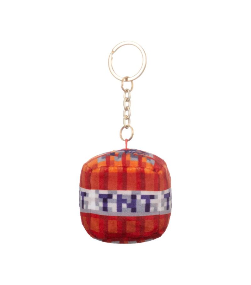 Minecraft  TNT Plush Pendant