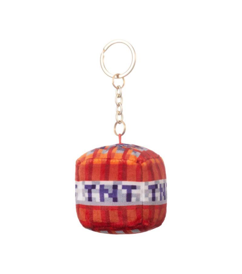 Minecraft  TNT Plush Pendant