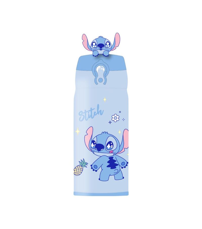 Disney Stitch Dinner Party Pineapple Insulated Bottle 320ml Stitch