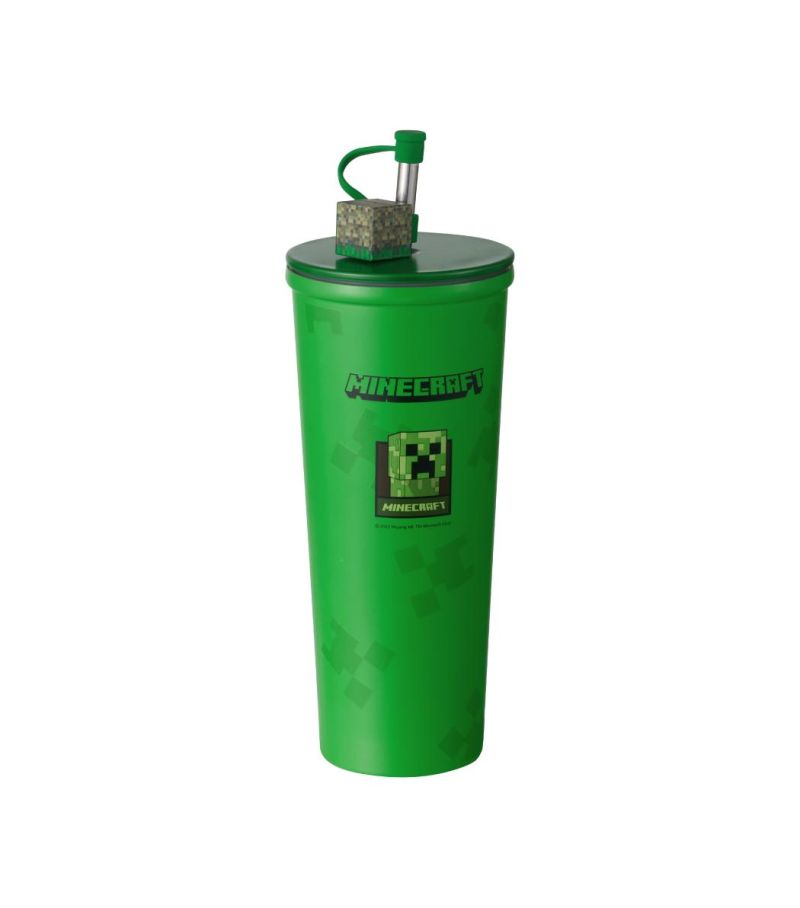 Minecraft Green Steel Tumbler 650ml