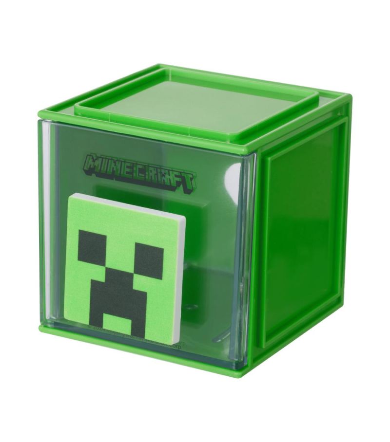 Minecraft Square Small Storage Box Green