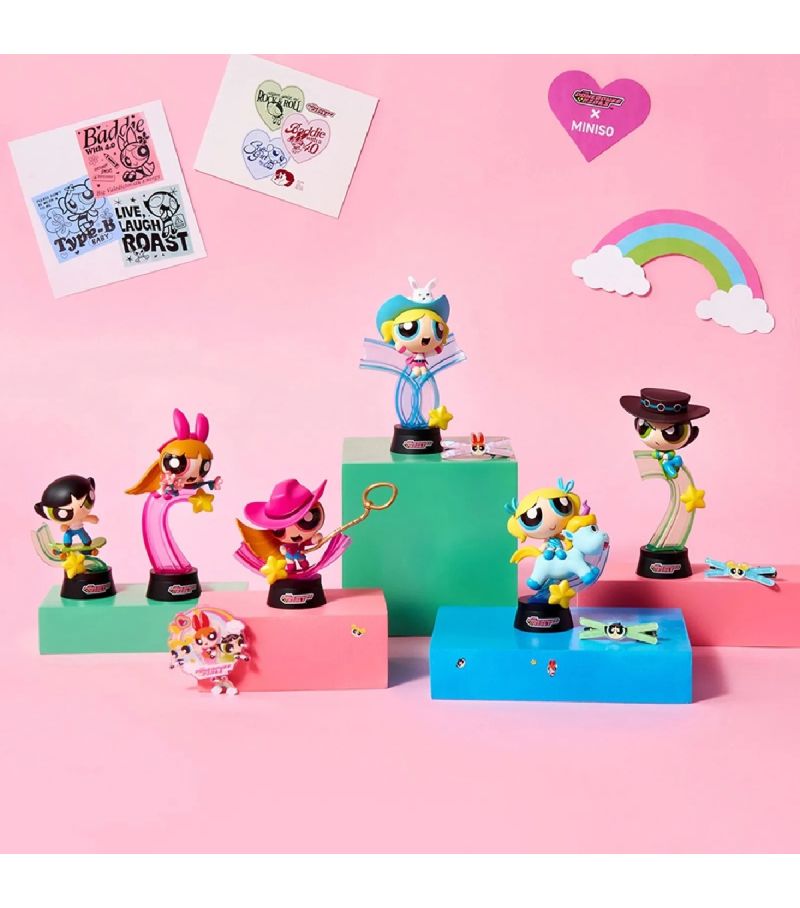 The Powerpuff Girls Collection Western Rose Figure Blind Box