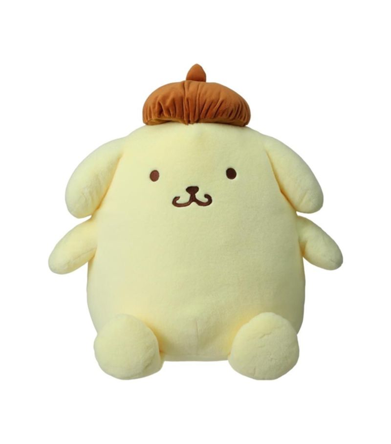 Sanrio Hello Kitty & Friends Pompompurin 10 Inch Sitting Plush Soft Toy
