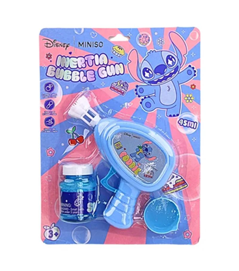 Disney Stitch Dinner Party Collection Inertia Bubble Water Gun (Assorted Characters)