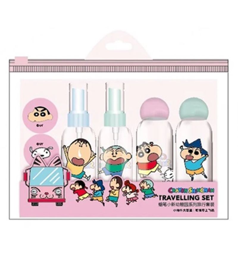 Crayon Shinchan Reusable 6 Piece Travel Set