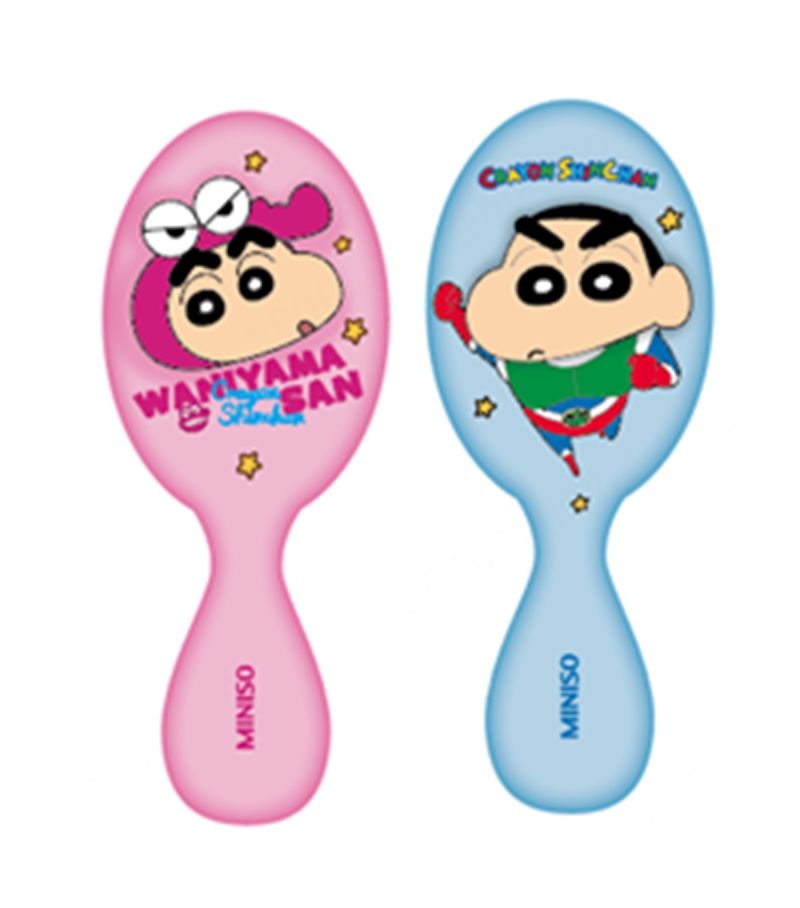 Crayon Shinchan 3D Cushion Hair Brush (Assorted Characters)